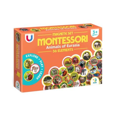 Set magnetic Montessori, Animale din Eurasia